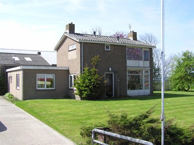 De woning voor de verbouwing.