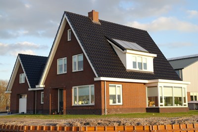 Het huis helemaal gereed