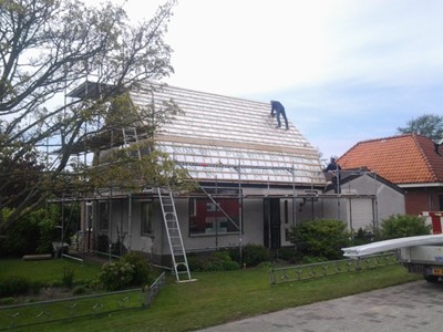 Nieuwe dakbedekking