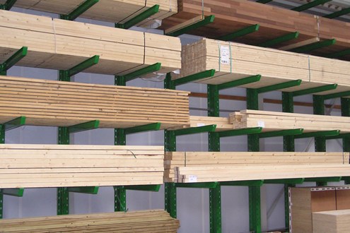 Hout in diverse soorten en maten